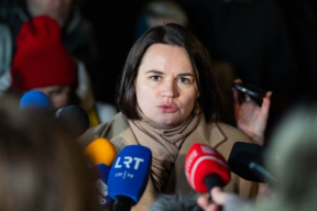 Охрану Светланы Тихановской берет на на себя литовская полиция