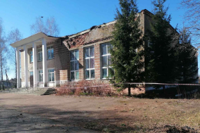 Фотафакт. Так выглядае былы Дом культуры ў вёсцы Неглюбка Веткаўскага раёна